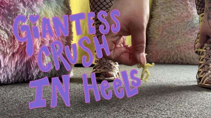 GIANTESS IN HEELS CRUSHES YOU