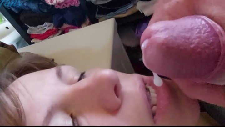 Cum in Mouth