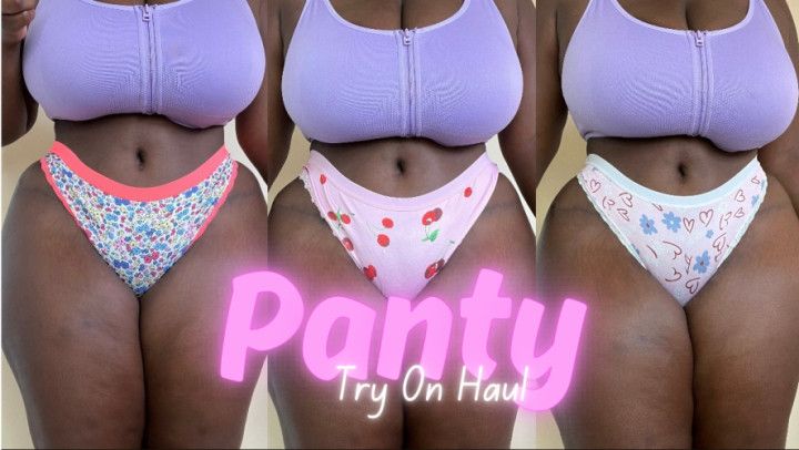 Panty Try On Haul