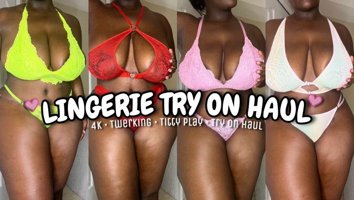 Lingerie Try On Haul