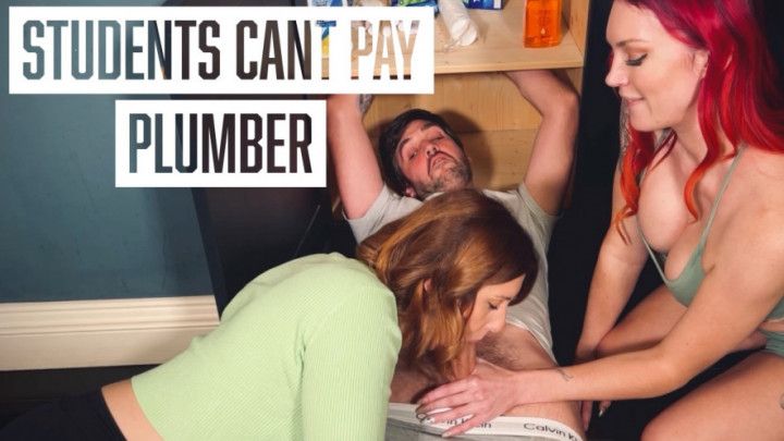 Students can't pay the plumber