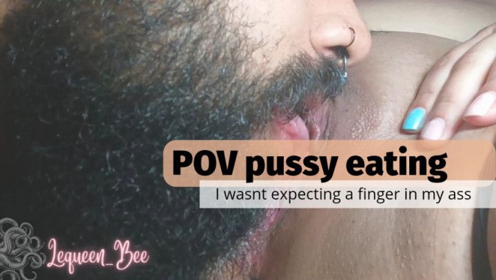 POV pussy eating