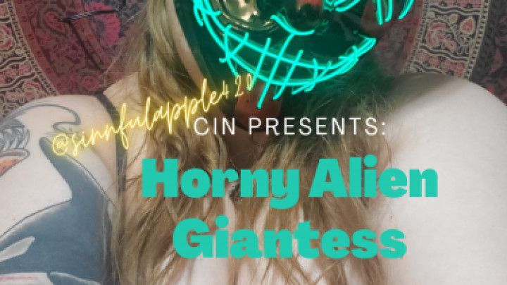 BBW GIANTESS ALIEN IS SO HORNY