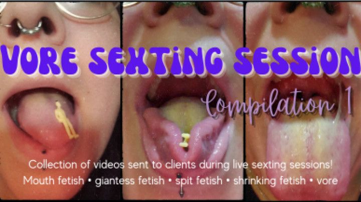 Vore sexting session comp 1