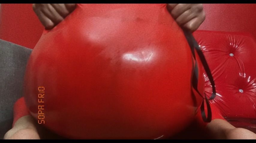 Red Latex Ass YunaLuna