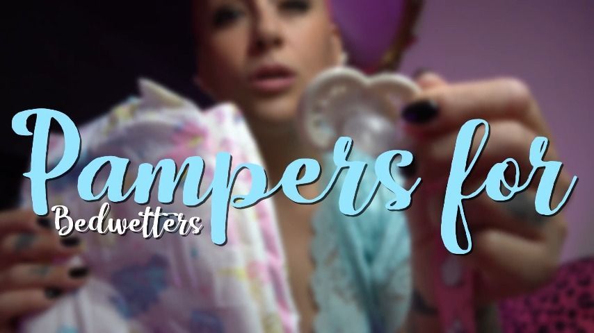Pampers for Bedwetters