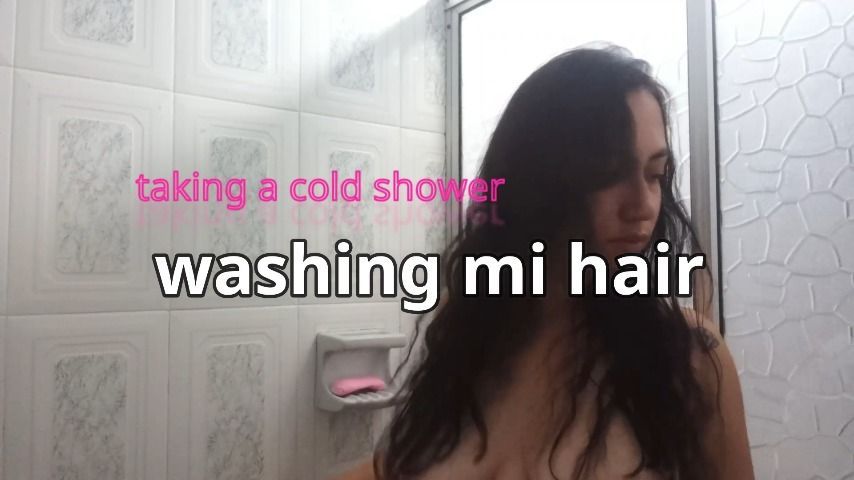 washing my hair