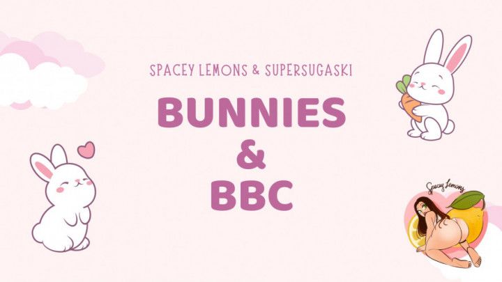 2 teen bunnies take on BBC spacey lemons &amp; supersugaski