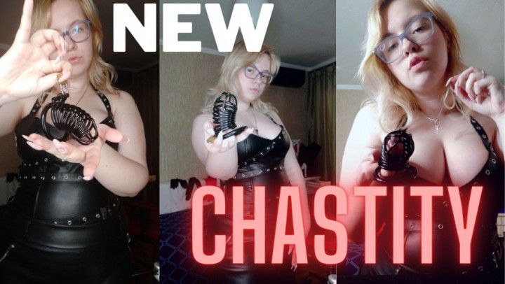 New black CHASTITY CAGE unboxing