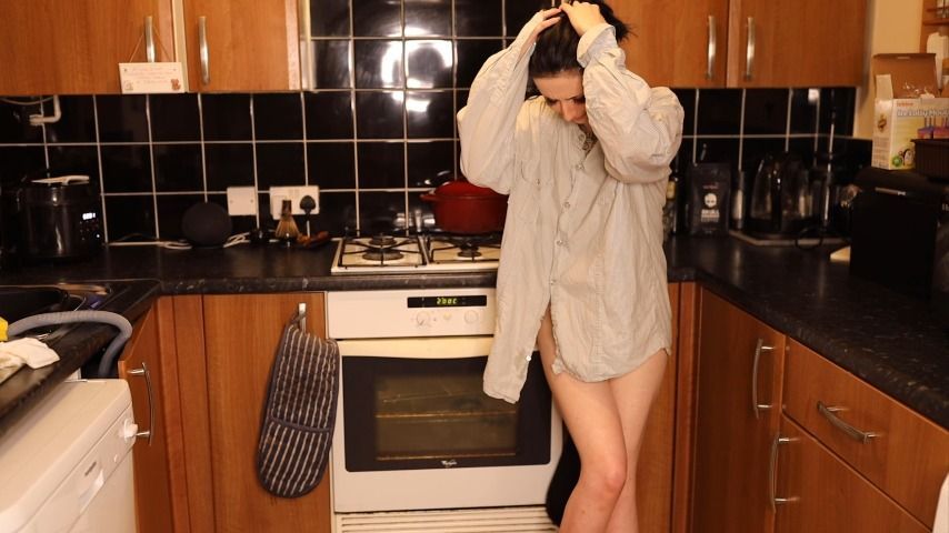 Accidental piss in the kitchen