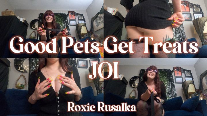 Good Pets Get Treats - Gentle Femdom JOI