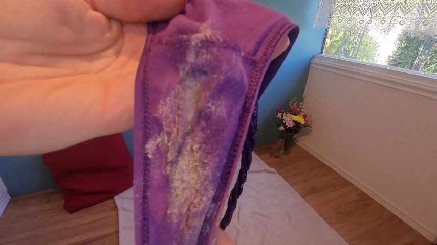 Creamy Purple Panties