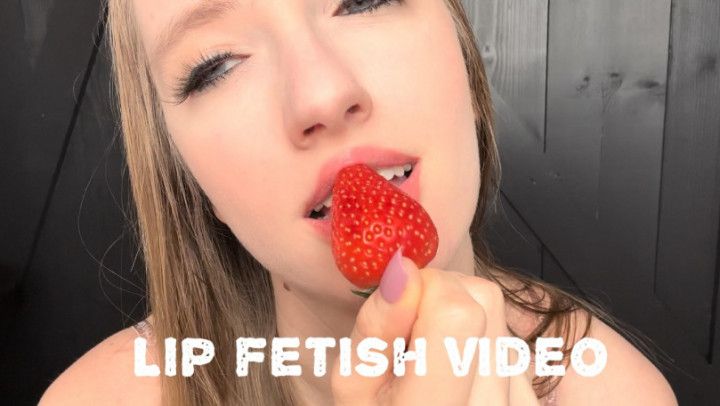 Lip Fetish video