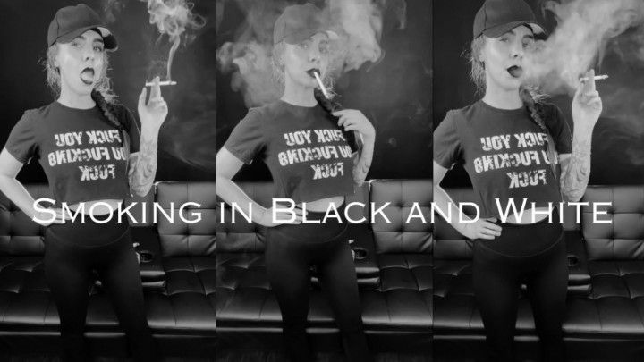 Smoking in Black and White 3