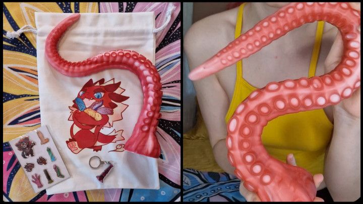 Unboxing Tentacle  Dildo from Nothosaur