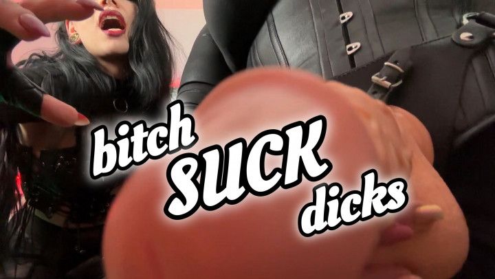 Time to be you cock sucking bitch POV