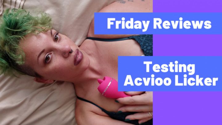 Friday Toy Review: Acvioo Clit Licker