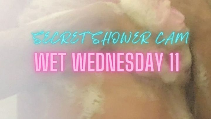 Wet Pussy Weds 11 | Sexy Shower Cam