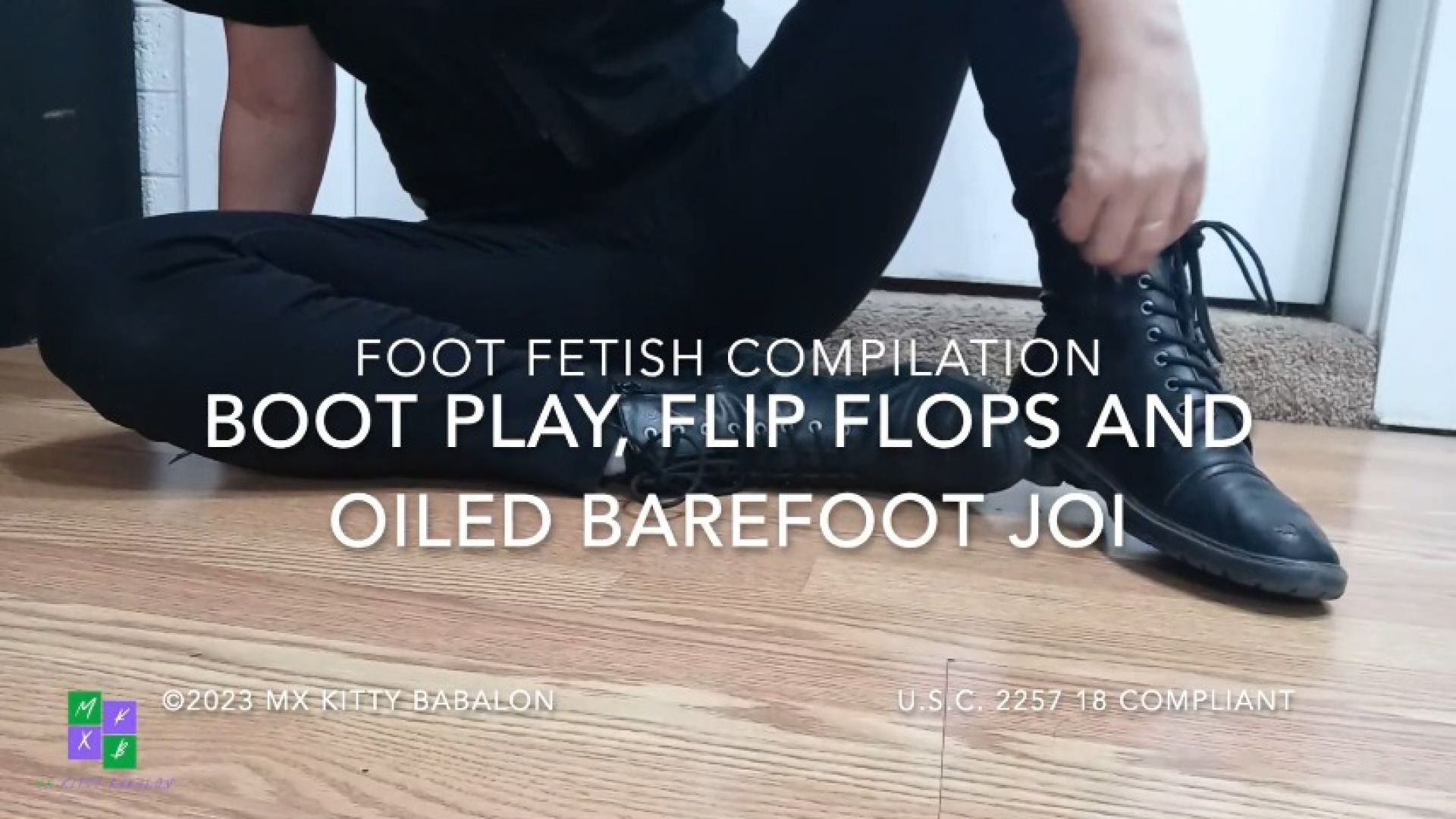 3in1 Foot Compilation - Boots, Flip Flops and Oiled Foot JOI