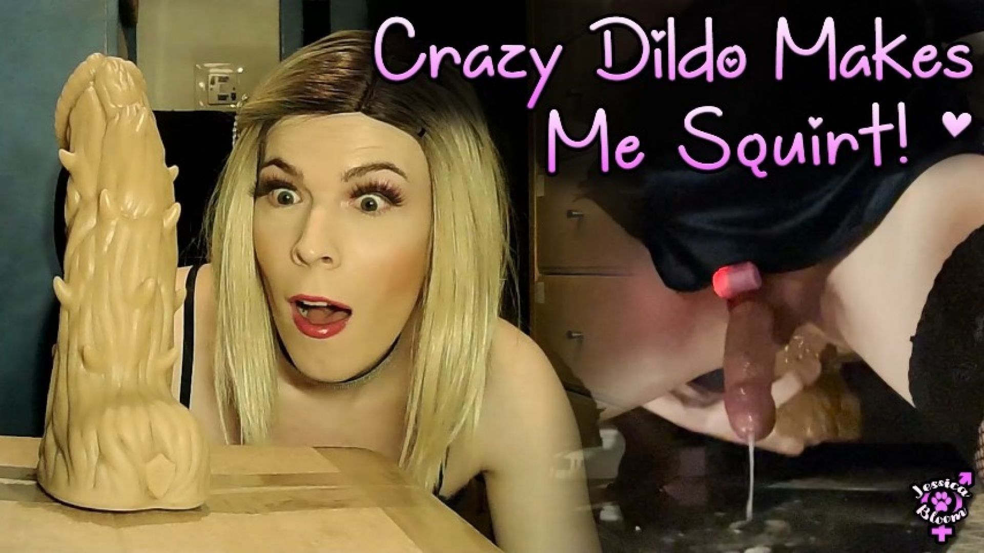 Crazy Spikey Dildo Anal Orgasms