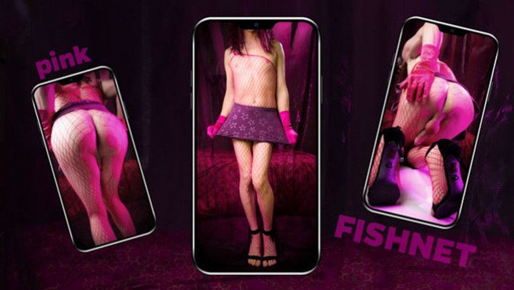 Sissy fishnet dirty talk SISSYGASM