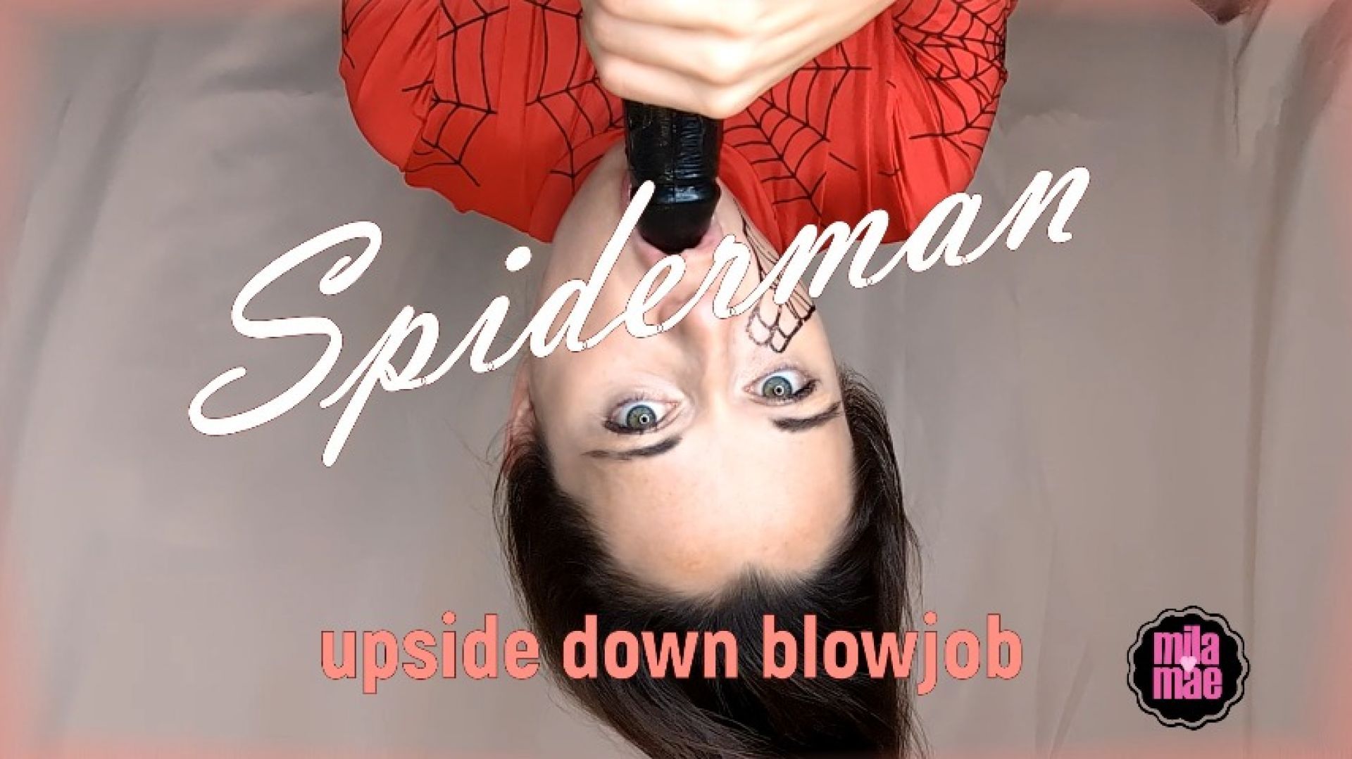 Spiderman gives Blowjob