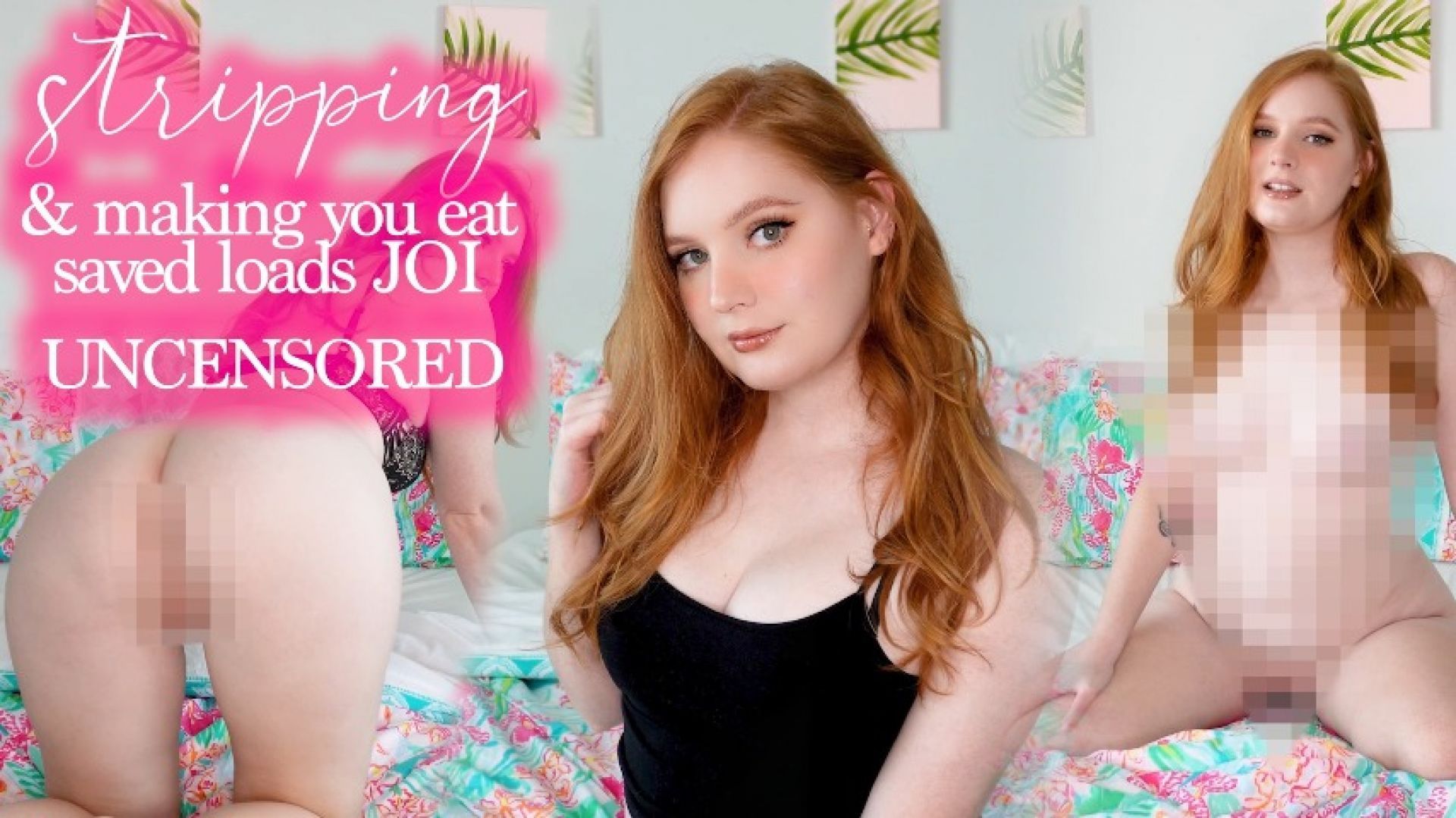 Stripping &amp; Making You Eat Saved Loads JOI UNCENSORED