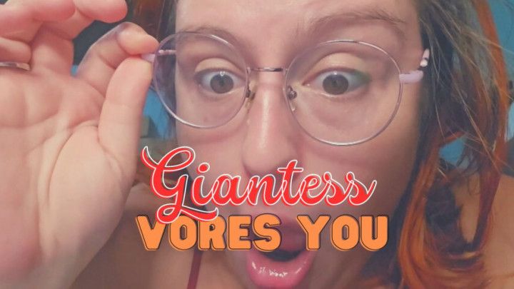 Giantess analyses and vores you