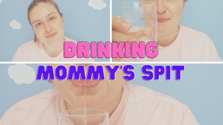 Having mommy's spit