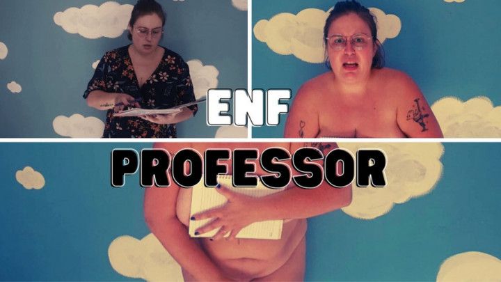 ENF Professor Gets Naked in Front of Class