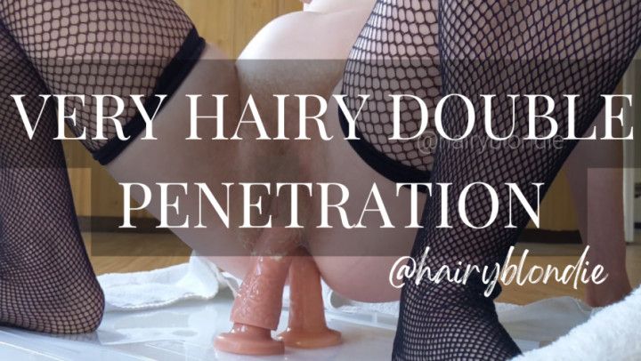 Very Hairy Double Penetration