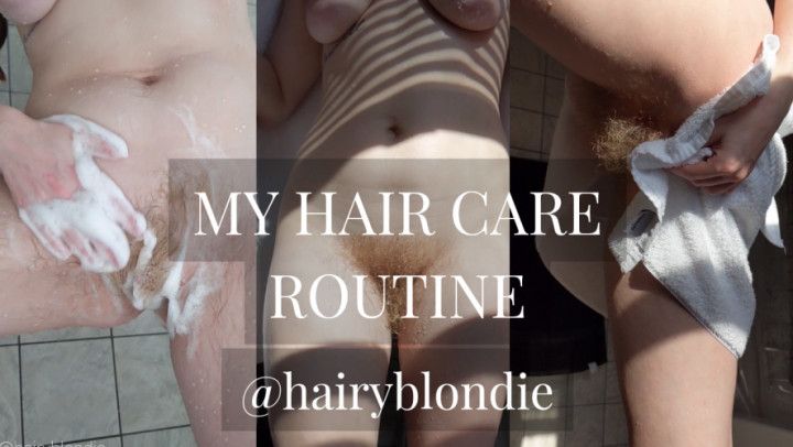 My Pussy Hair Care Routine