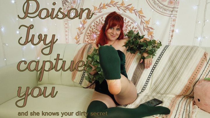 Poison Ivy knows about your smelly stinky foot fetish