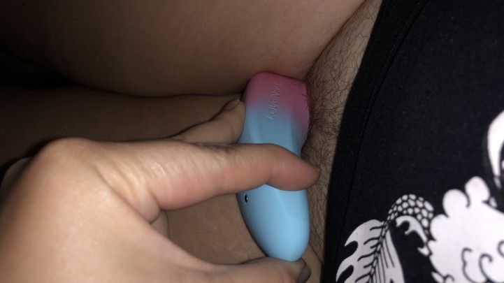 Cumming hard