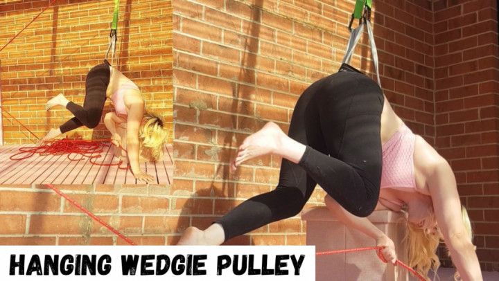 Hanging wedgie experiment