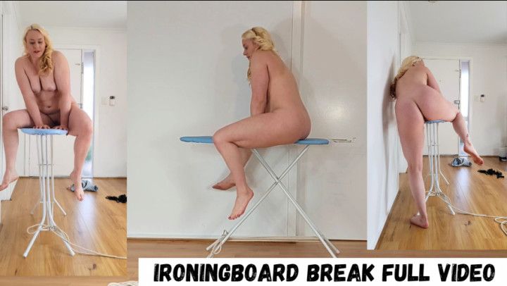 Ironing Board break crush