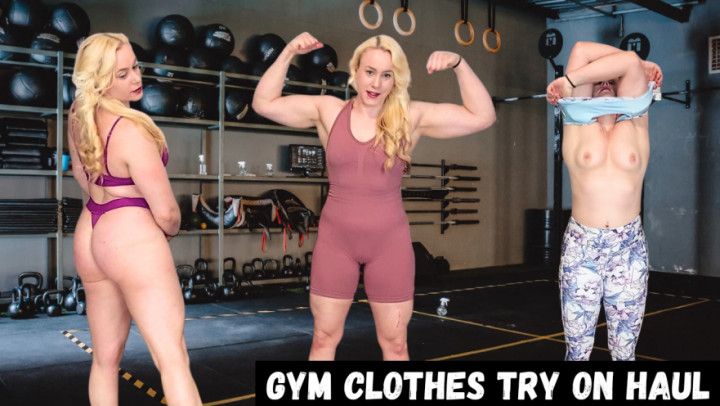 Gym clothes try on haul