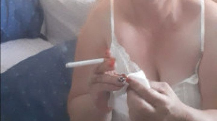 Smoking and nose blowing