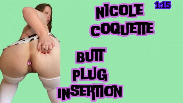 Butt Plug Insertion