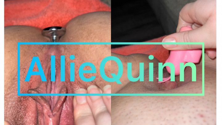 Cumming With A Butt Plug and Vibrator