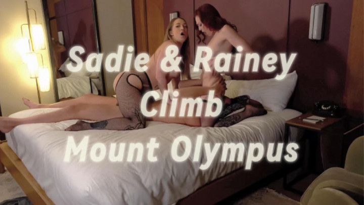 Two Babes Climb Mount Olympus