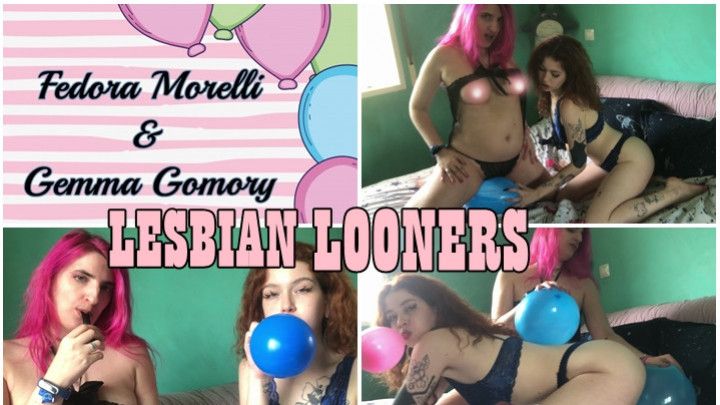 BIMBO Lesbian Looners Humping &amp; Popping