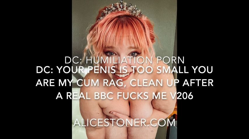 206 Cum Rag Lick the BBC from my Pussy