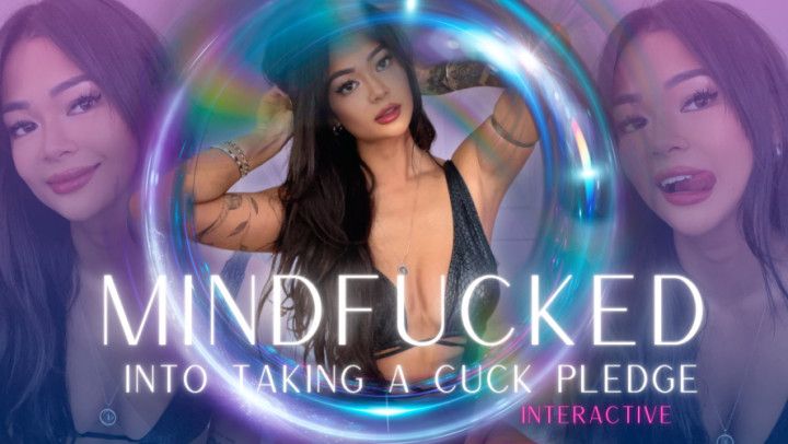 Mindfucked Into Taking A Cuck Pledge - Interactive