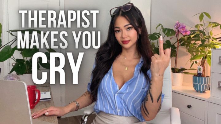 Therapist Makes You Cry - Humiliation JOI