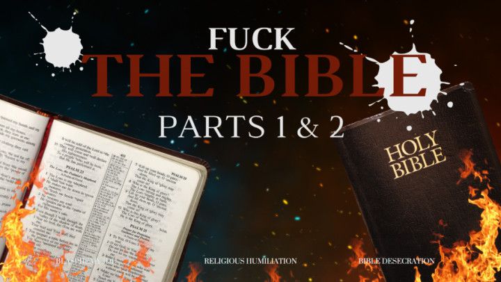 Fuck the Bible Mega Pack - Blasphemous JOI