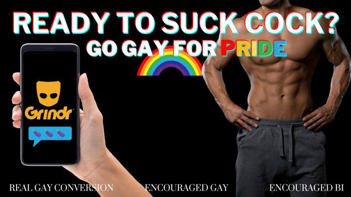 Suck Cock for Pride - Real Gay Conversion AUDIO