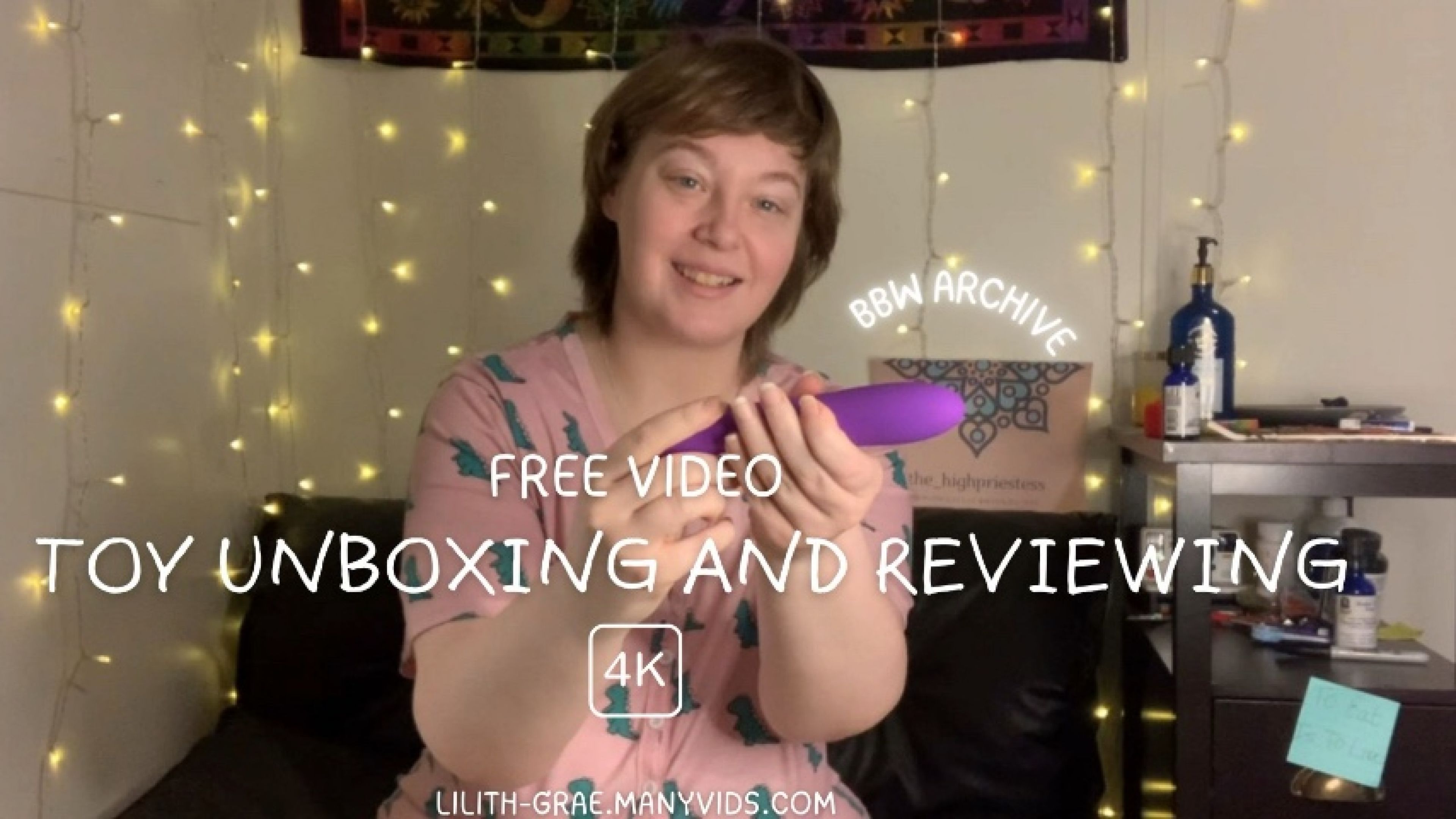 FREE BBW Archive Toy Unboxing and Review in 4K