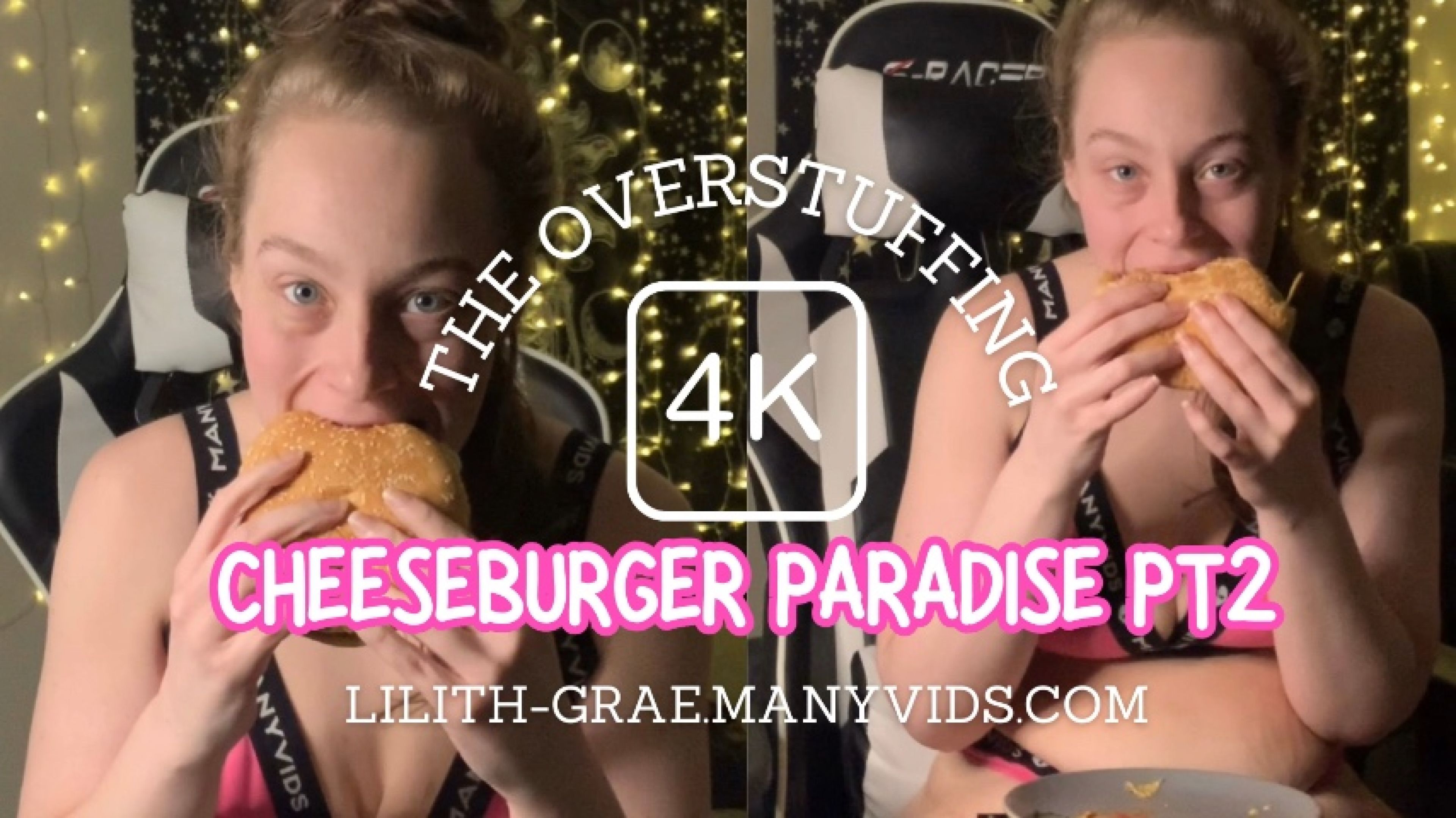 Cheeseburger Paradise Pt2 - The Overstuffing in 4K