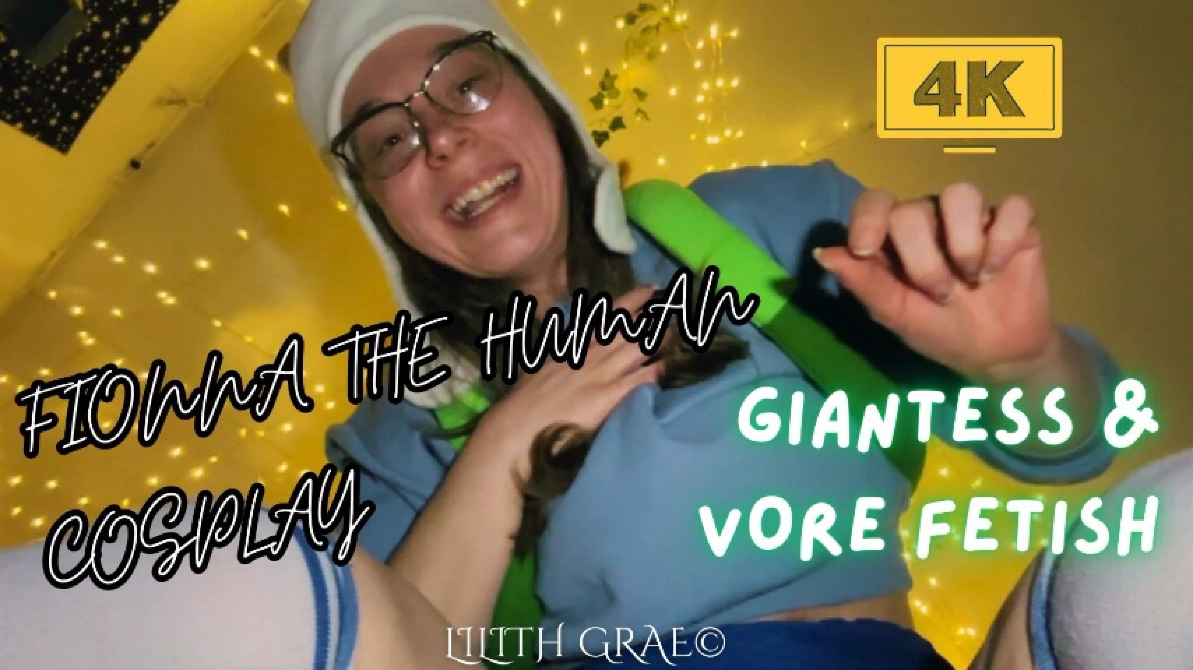 Non-nude Fionna The Human Cosplay Giantess Vore in 4K